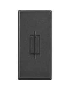 Portafusibles Bticino Axolute Dark para fusible de 10 A HS4321